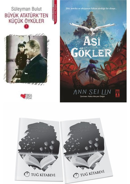 Büyük Atatürk'ten Küçük Öyküler 1 ve Asi Gökler + Hediyeli