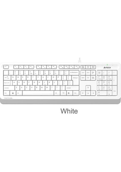 FK10 USB Kablolu Multimedia Klavye Beyaz fırsatları