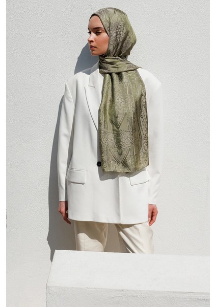 Liva Desen Shine Line Şal Haki-Somon fiyatları