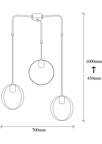 Halka 4576 Rustik Sarkıt Aydınlatma | Bylamp indirimleri