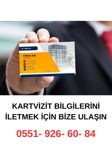 Kişiye Özel Kartvizit Tasarımı ve Baskısı – 1000 Adet – 350 gr Mat Veya Parlak – 82X52 mm KHB1009