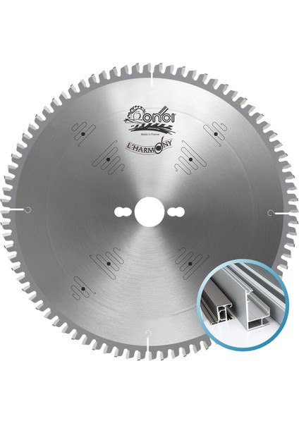Oncı 210X3X30MM 64TCG Diş Alüminyum, Plastik, Pvc - Tct Elmas Daire Testere Bıçağı (Negatif Diş)