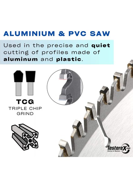 Oncı 210X3X30MM 64TCG Diş Alüminyum, Plastik, Pvc - Tct Elmas Daire Testere Bıçağı (Negatif Diş) modelleri