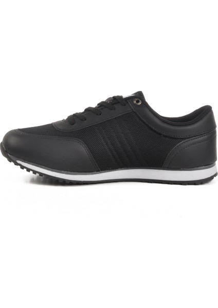 Siyah Fileli Memory Foam Erkek Spor Ayakkabı M-21092 M fiyatları