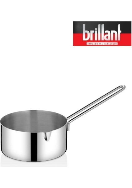 Alkaid Kaçerola 3'lü Çelik Set Sütlük-Sosluk 16/18/20 cm modelleri