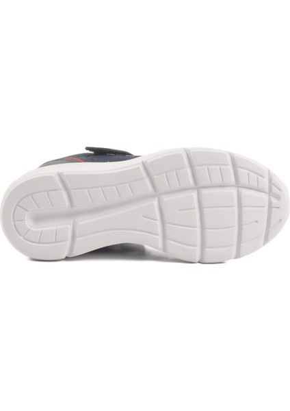 Lacivert Cırtlı Fileli Hafif Unisex Çocuk Spor Ayakkabı Fav 100 F indirimleri