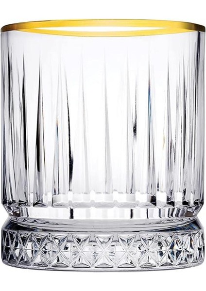 Altın Yaldızlı 210CC Su ve Viski Bardağı, Şık ve Özel Yılbaşı Hediyesi fiyatları