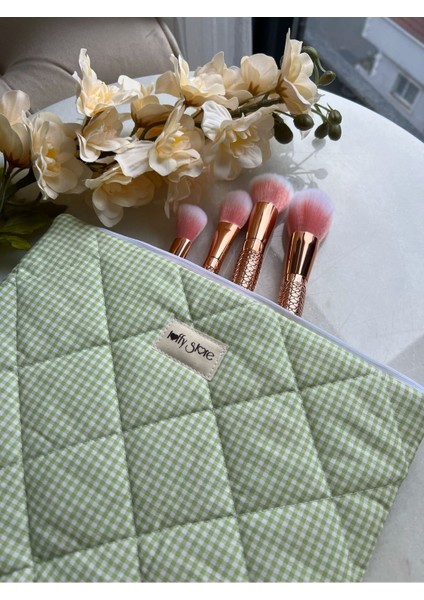 Yeşil Pötikare Çok Amaçlı Organizer Çanta, Pratik ve Şık Tasarım fiyatları