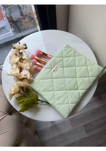 Yeşil Pötikare Çok Amaçlı Organizer Çanta, Pratik ve Şık Tasarım fırsatları