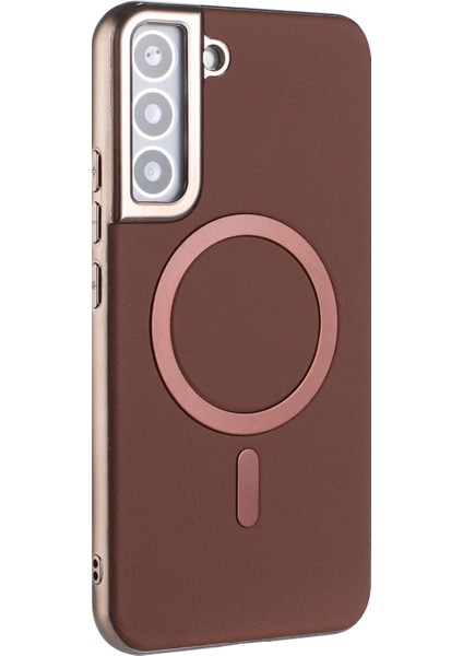 Samsung Galaxy S24 Elektroliz Pu + Tpu Telefon Arka Kapağı Magsafe ile Uyumlu (Yurt Dışından) fiyatları