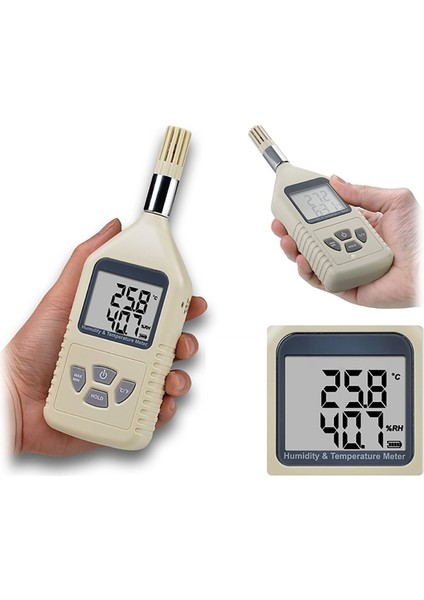 Benetech GM1360 Taşınabilir Sıcaklık ve Nem Ölçer modelleri