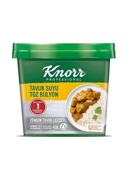 Tavuk Suyu Toz Bulyon 750 gr x 6 Adet (Koli)