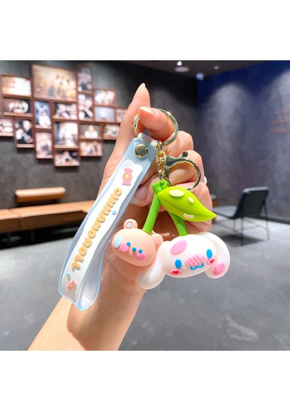 Yeni Çizgi Film Animasyon Stitch Serisi Yumuşak Kauçuk Anahtarlık Bebek Çantası Kolye Anahtarlık Küçük Hediye (Yurt Dışından)