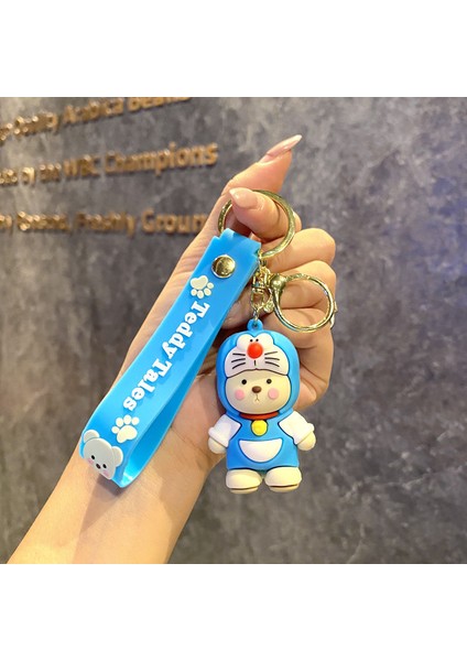 Yeni Çizgi Film Animasyon Stitch Serisi Yumuşak Kauçuk Anahtarlık Bebek Çantası Kolye Anahtarlık Küçük Hediye (Yurt Dışından)