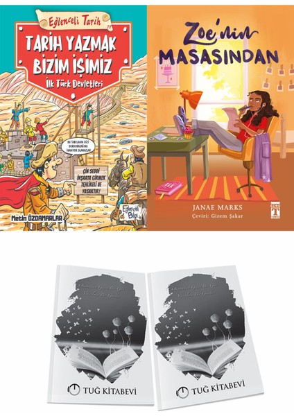 Tarih Yazmak Bizim Işimiz Ilk Türk Devletleri ve Zoenin Masasından + Hediyeli