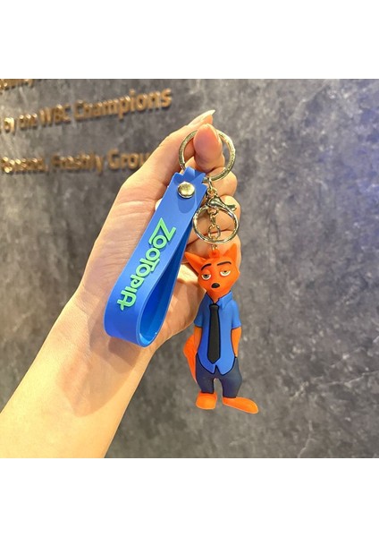 Yeni Çizgi Film Animasyon Stitch Serisi Yumuşak Kauçuk Anahtarlık Bebek Çantası Kolye Anahtarlık Küçük Hediye (Yurt Dışından)