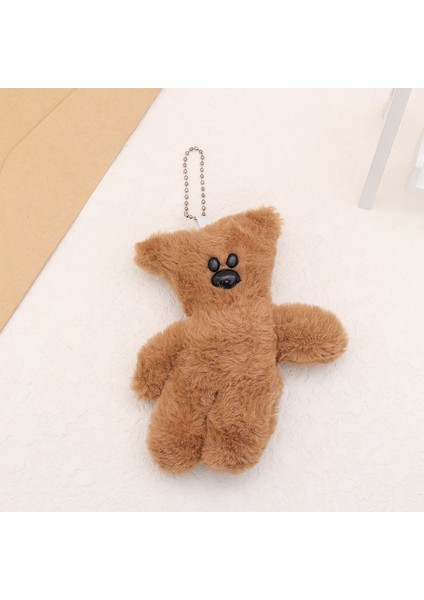 Yeni 1 Yumuşak Peluş Karikatür Küçük Kolye Sırt Çantası Çekicilik Peluş Anahtarlık (Yurt Dışından)