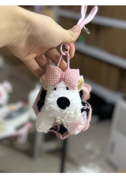 Yeni 1 Adet Karikatür Çanta Çekicilik Anahtarlık Sevimli Iyi Şanslar Hediye Peluş Oyuncaklar Bebekler (Yurt Dışından)