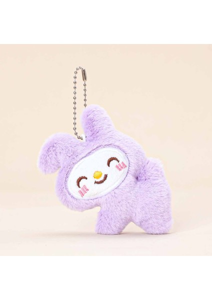 Yeni 1 Yumuşak Peluş Karikatür Küçük Kolye Sırt Çantası Çekicilik Peluş Anahtarlık (Yurt Dışından)