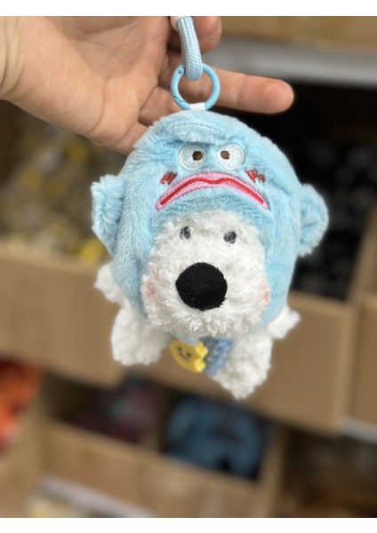 Yeni 1 Adet Karikatür Çanta Çekicilik Anahtarlık Sevimli Iyi Şanslar Hediye Peluş Oyuncaklar Bebekler (Yurt Dışından)