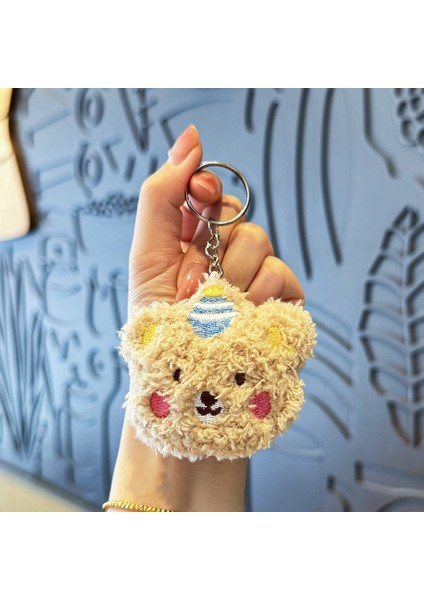 Yeni 1 Yumuşak Peluş Karikatür Küçük Kolye Sırt Çantası Çekicilik Peluş Anahtarlık (Yurt Dışından)