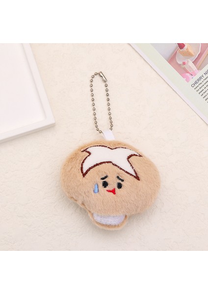 Yeni 1 Yumuşak Peluş Karikatür Küçük Kolye Sırt Çantası Çekicilik Peluş Anahtarlık (Yurt Dışından)
