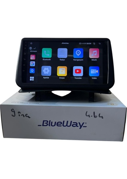 Renault Clio 1-2 Blueway 4-64 Profesyonel Oem Multimedia