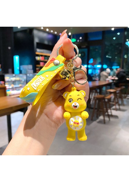 Yeni Çizgi Film Animasyon Stitch Serisi Yumuşak Kauçuk Anahtarlık Bebek Çantası Kolye Anahtarlık Küçük Hediye (Yurt Dışından)