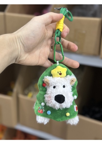 Yeni 1 Adet Karikatür Çanta Çekicilik Anahtarlık Sevimli Iyi Şanslar Hediye Peluş Oyuncaklar Bebekler (Yurt Dışından)