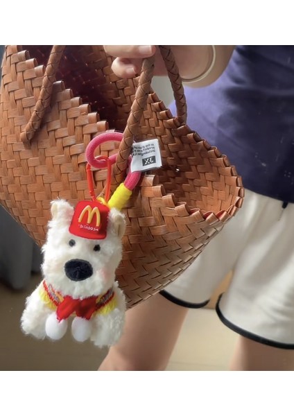 Yeni 1 Adet Karikatür Çanta Çekicilik Anahtarlık Sevimli Iyi Şanslar Hediye Peluş Oyuncaklar Bebekler (Yurt Dışından)