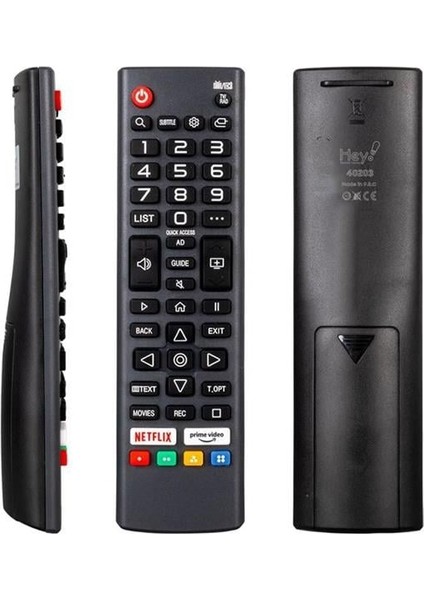 Lg - Onvo - Prime Video Tuşlu Lcd- Led Tv Kumanda