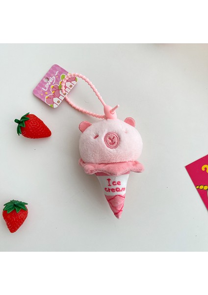 Yeni 1 Set Yumuşak Kolye Bebek Peluş Oyuncak Anahtarlık Doğum Günü Hediyesi (Yurt Dışından)