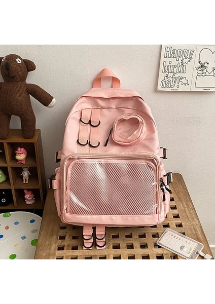 2025 Yeni Moda Öğrenci Sırt Çantası Büyük Kapasiteli Moda Sırt Çantası Bilgisayar Çantası Okul Sırt Çantası Seyahat Çantası (Yurt Dışından)