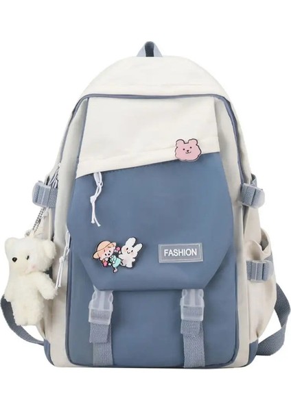 2025 Yeni Moda Öğrenci Sırt Çantası Büyük Kapasiteli Moda Sırt Çantası Bilgisayar Çantası Okul Sırt Çantası Seyahat Çantası (Yurt Dışından)