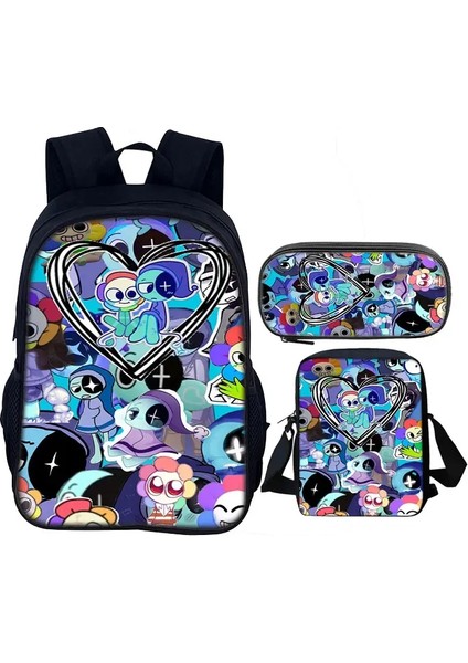 Yeni Stil Çizgi Film Popüler Çizgi Film Okul Çantası Sevimli Küçük Seyahat Çantası Oxford Su Geçirmez Anahtarlık Not Defteri Sırt Çantası (Yurt Dışından)