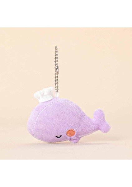 Yeni 1 Yumuşak Peluş Karikatür Küçük Kolye Sırt Çantası Çekicilik Peluş Anahtarlık (Yurt Dışından)