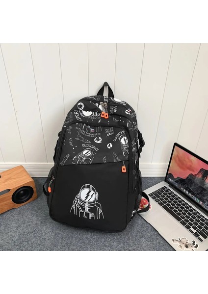 2025 Yeni Moda Öğrenci Sırt Çantası Büyük Kapasiteli Moda Sırt Çantası Bilgisayar Çantası Okul Sırt Çantası Seyahat Çantası (Yurt Dışından)