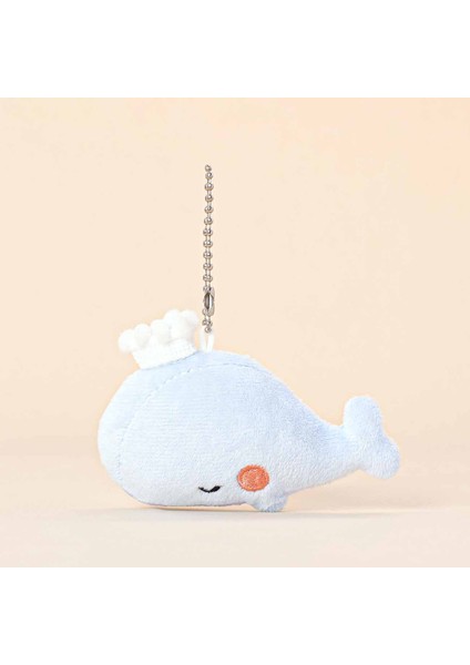 Yeni 1 Yumuşak Peluş Karikatür Küçük Kolye Sırt Çantası Çekicilik Peluş Anahtarlık (Yurt Dışından)