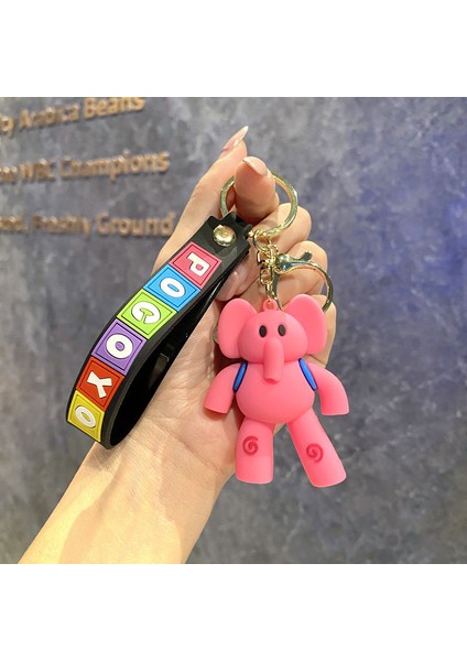 Yeni Çizgi Film Animasyon Stitch Serisi Yumuşak Kauçuk Anahtarlık Bebek Çantası Kolye Anahtarlık Küçük Hediye (Yurt Dışından)