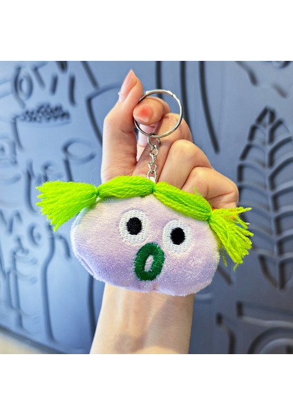 Yeni 1 Yumuşak Peluş Karikatür Küçük Kolye Sırt Çantası Çekicilik Peluş Anahtarlık (Yurt Dışından)