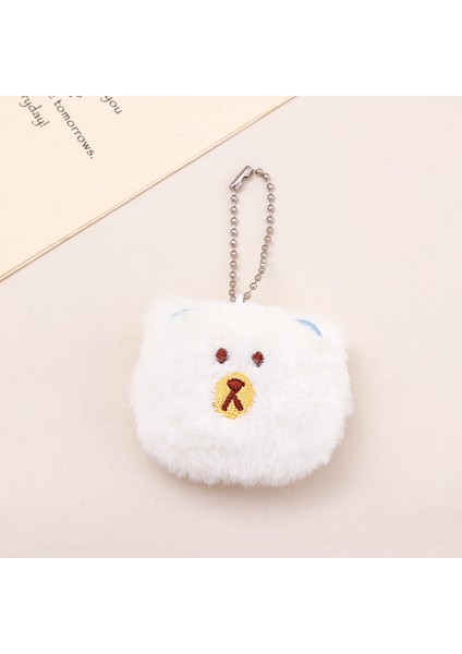 Yeni 1 Yumuşak Peluş Karikatür Küçük Kolye Sırt Çantası Çekicilik Peluş Anahtarlık (Yurt Dışından)
