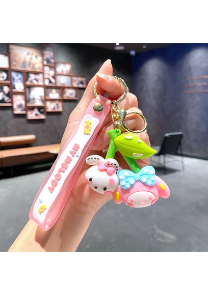 Yeni Çizgi Film Animasyon Stitch Serisi Yumuşak Kauçuk Anahtarlık Bebek Çantası Kolye Anahtarlık Küçük Hediye (Yurt Dışından)