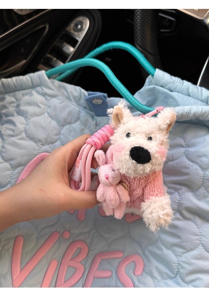 Yeni 1 Adet Karikatür Çanta Çekicilik Anahtarlık Sevimli Iyi Şanslar Hediye Peluş Oyuncaklar Bebekler (Yurt Dışından)