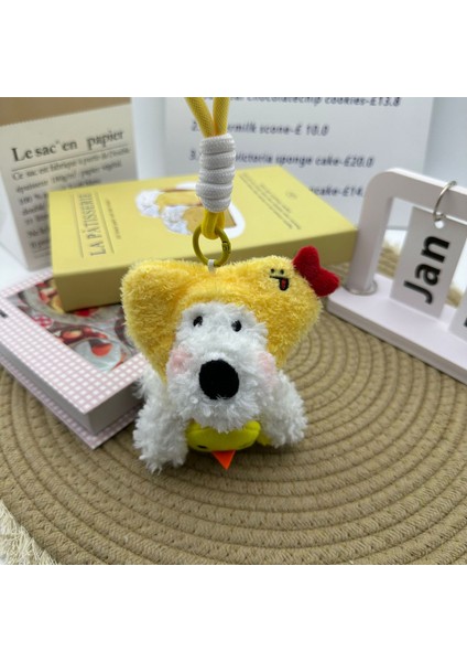 Yeni 1 Adet Karikatür Çanta Çekicilik Anahtarlık Sevimli Iyi Şanslar Hediye Peluş Oyuncaklar Bebekler (Yurt Dışından)