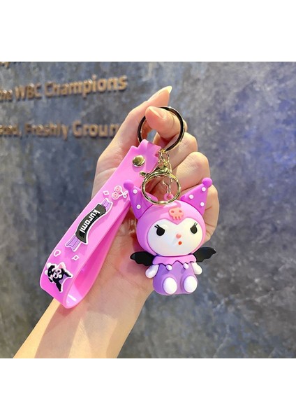 Yeni Çizgi Film Animasyon Stitch Serisi Yumuşak Kauçuk Anahtarlık Bebek Çantası Kolye Anahtarlık Küçük Hediye (Yurt Dışından)