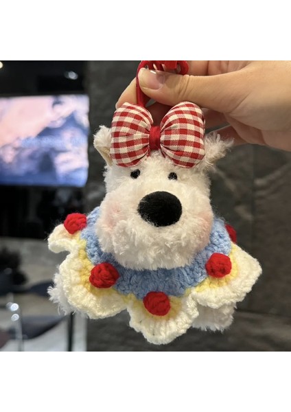 Yeni 1 Adet Karikatür Çanta Çekicilik Anahtarlık Sevimli Iyi Şanslar Hediye Peluş Oyuncaklar Bebekler (Yurt Dışından)