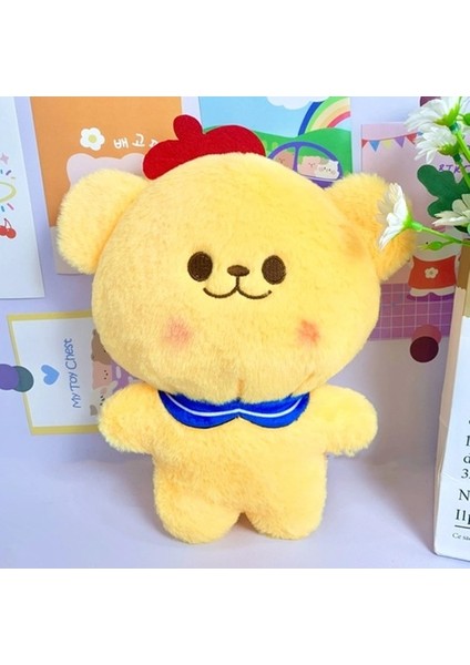 Yeni 1 Yumuşak Peluş Çizgi Film Bebek 8 Inç Bebek Küçük Bebek Sekiz Inç Peluş Asılı Oyuncaklar (Yurt Dışından)