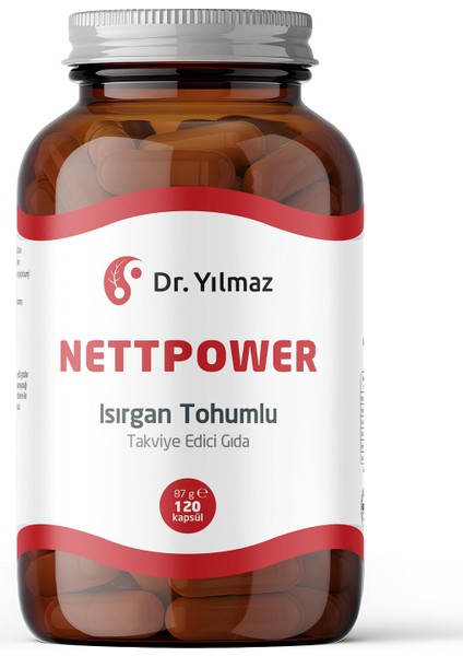 NETTPOWER ISIRGAN TOHUMLU TAKVİYE EDİCİ GIDa