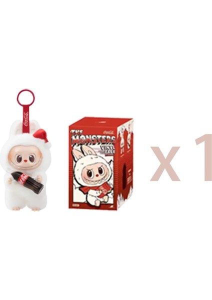 Yeni Orijinal Orijinal Labubu Monsters Anahtarlık Kolye Labubu Anahtarlık Noel Hediye Çocuk Oyuncaklar Kutusu Renk: B 1 Pcs Kutusu (Yurt Dışından)