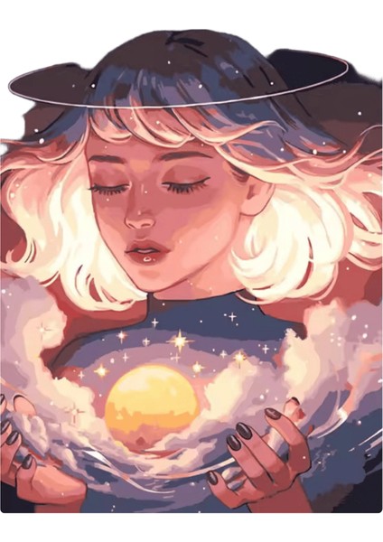 Yeni Dijital Yağlıboya Retro Sanat Kültür Dijital Yağlıboya El Yapımı Yetişkin Çocuk Hediye Duvar Dekorasyonu Dijital Sanat (Yurt Dışından)